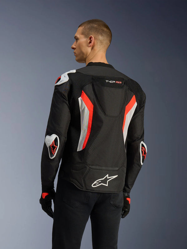 Alpinestars T-GP Air Jacket Black Red Fluo