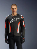 Alpinestars T-GP Air Jacket Black Red Fluo
