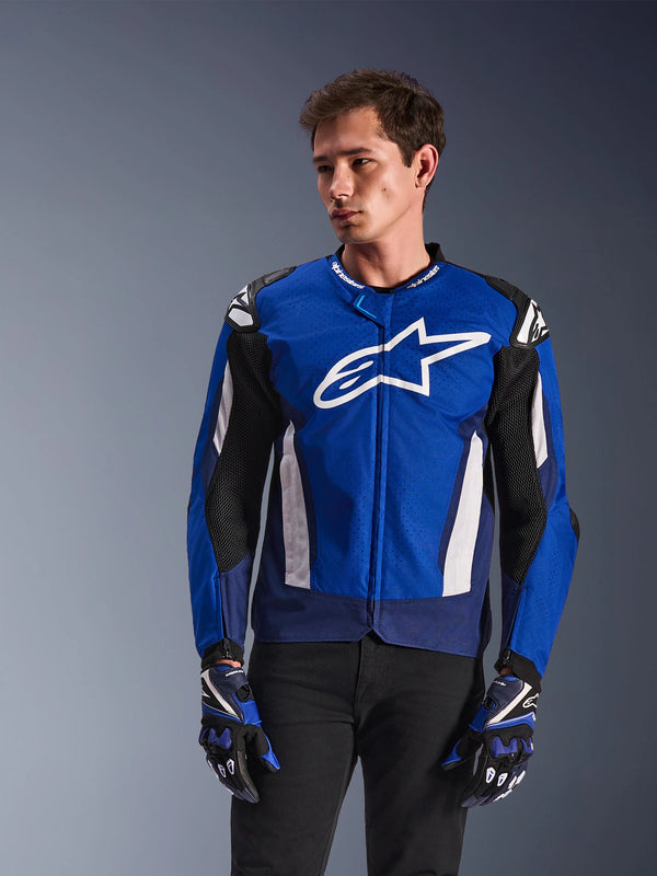 Alpinestars T-GP Air Jacket Bright Blue Navy White