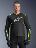 Alpinestars T-SPS Air V2 Jacket Black Yellow Fluo