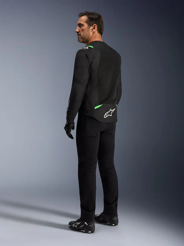 Alpinestars T-SPS Air V2 Jacket Black Fluo Green