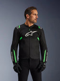 Alpinestars T-SPS Air V2 Jacket Black Fluo Green
