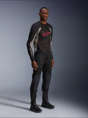 Alpinestars Troop-Air Jacket Black Ash Gray Bright Red