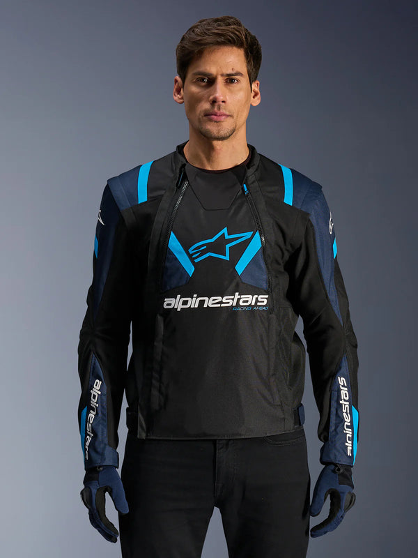 Alpinestars T-Stunt Air Jacket Black Dark Blue Blithe Blue