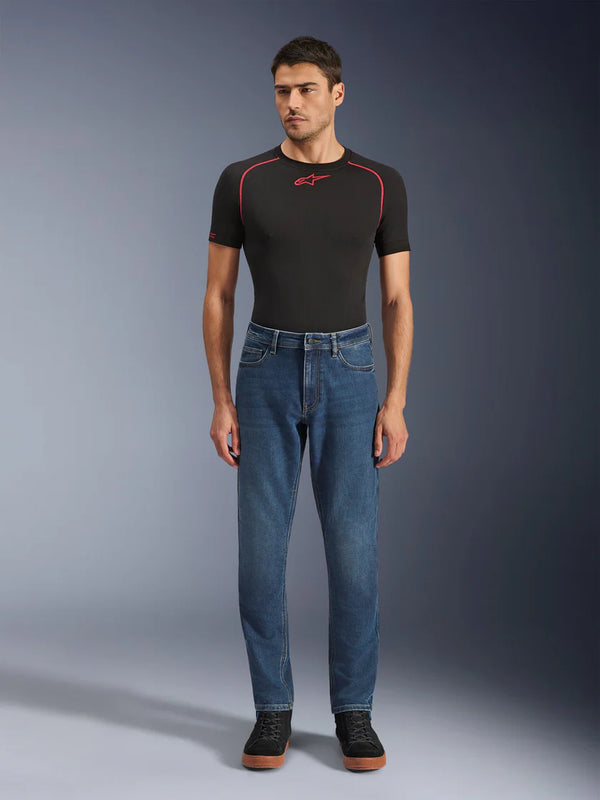 Alpinestars Flex-AST 5 Denim Pants Indigo Washed