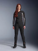 Alpinestars Stella Troop-Air Jacket Black Ash Gray Pink Fluo