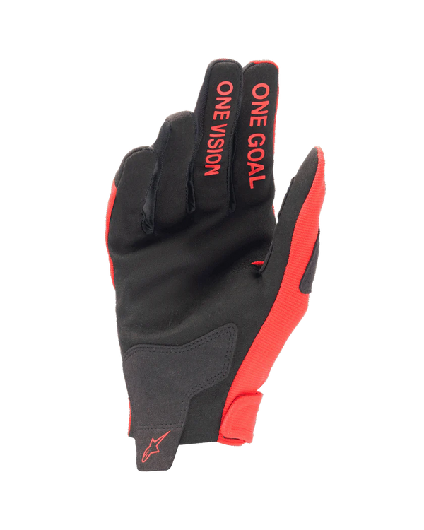 Alpinestars Youth 2024 Radar Gloves Mars Red Silver