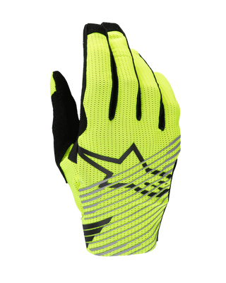 Alpinestars 2025 Radar Pro Gloves Yellow Fluo