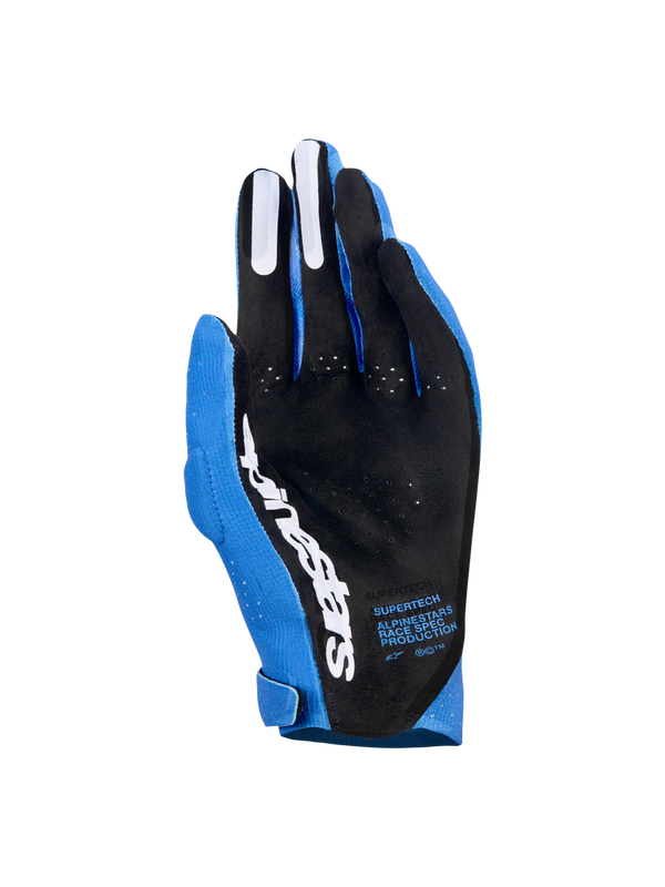 Alpinestars Supertech MX Gloves Ucla Blue Deep Blue White