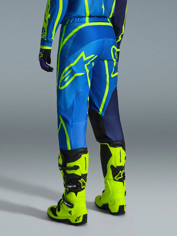 Alpinestars 2026 Fluid Grid Blue Yellow Fluo