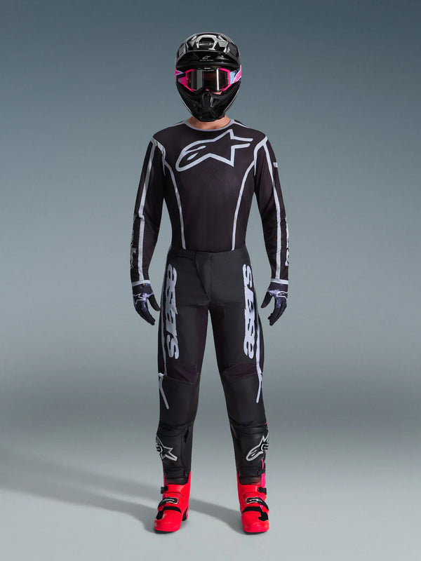 Alpinestars 2026 Fluid Grid Jersey Black Gray