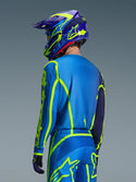 Alpinestars 2026 Fluid Grid Jersey Blue Yellow Fluo