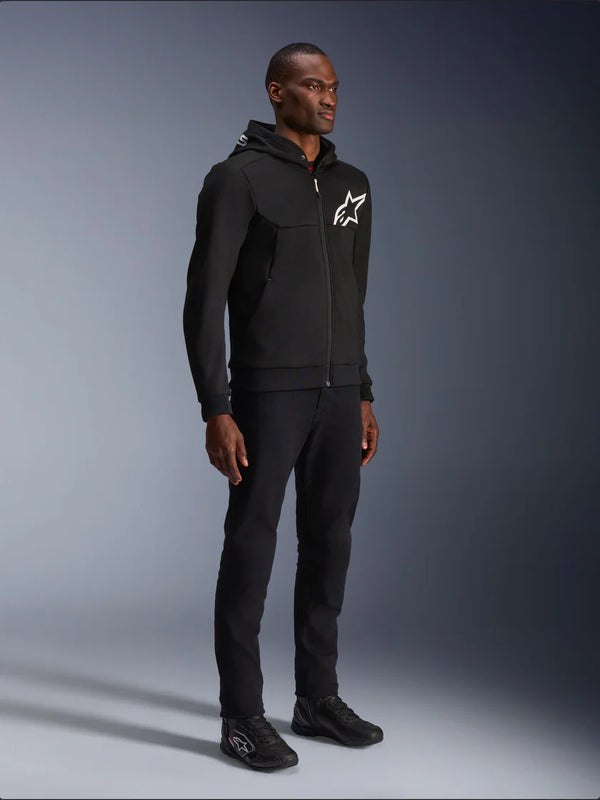 Alpinestars Chrome V2 Sport Hoodie Black White