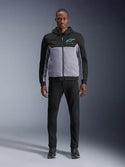Alpinestars Chrome V2 Sport Hoodie Black Gray Heather Turquoise
