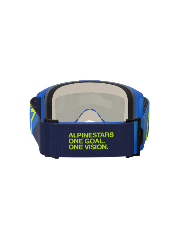 Alpinestars Vision 5 Corp Goggles Blue Yellow Fluo Mirror Blue