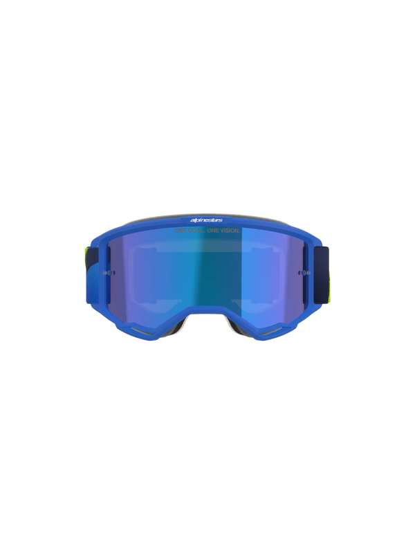 Alpinestars Vision 5 Corp Goggles Blue Yellow Fluo Mirror Blue
