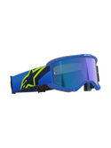 Alpinestars Vision 5 Corp Goggles Blue Yellow Fluo Mirror Blue