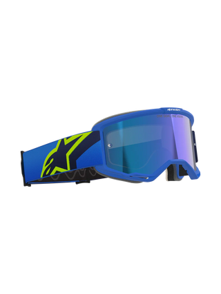 Alpinestars Vision 5 Corp Goggles Blue Yellow Fluo Mirror Blue