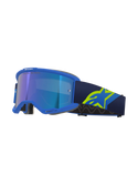 Alpinestars Vision 5 Corp Goggles Blue Yellow Fluo Mirror Blue