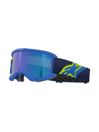 Alpinestars Vision 5 Corp Goggles Blue Yellow Fluo Mirror Blue