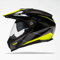 VOSS 601 D2 DUAL SPORT HIGH-VIZ INERTIA HELMET