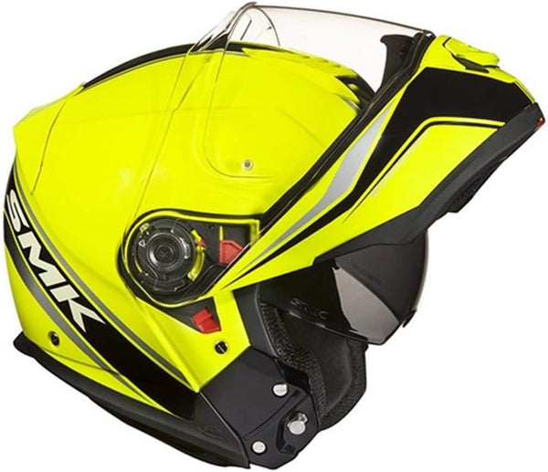 SMK Glide Flash Vision HV420 Flip-Up Motorcycle Helmet