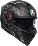 AGV K5 S E2205 Multi Tornado Helmet – Matt Black/Silver
