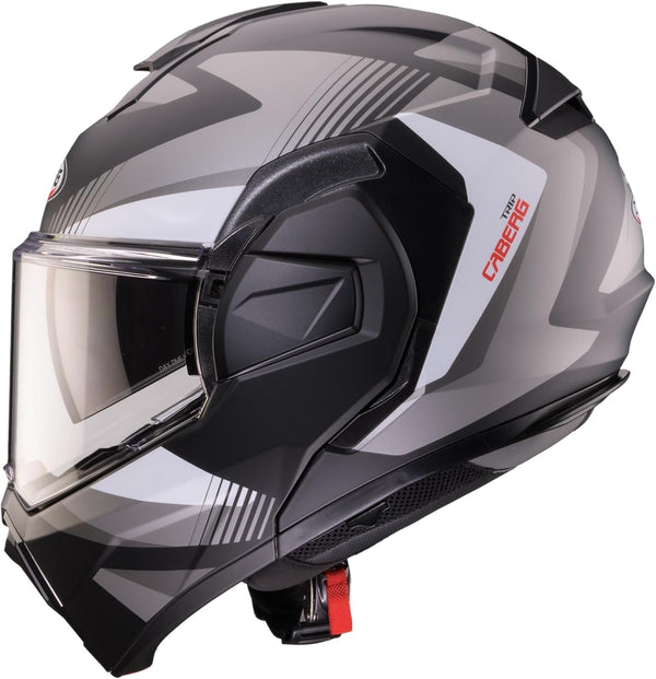 Caberg Trip Lunar Helmet Matte Black/Grey/White