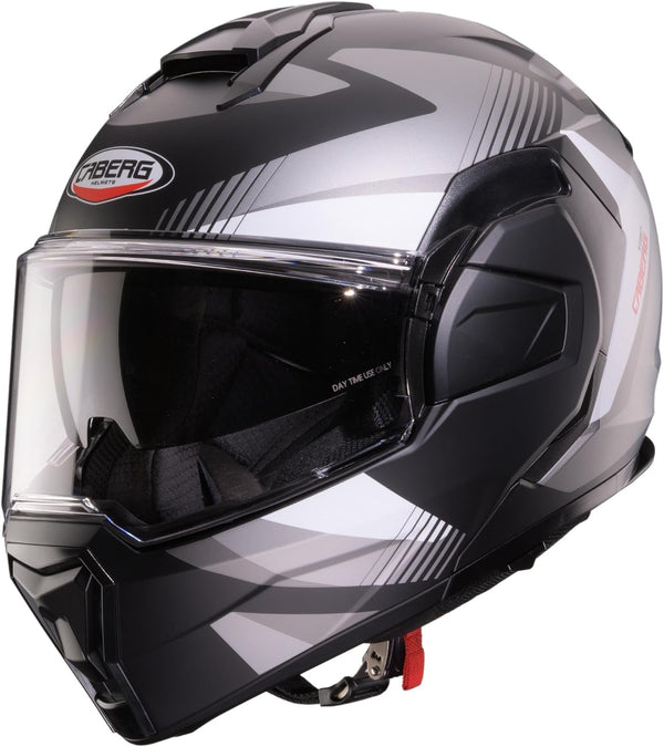 Caberg Trip Lunar Helmet Matte Black/Grey/White