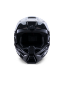 Alpinestars S-M3 Radium Helmet ECE 22.06 Black White Gray Glossy