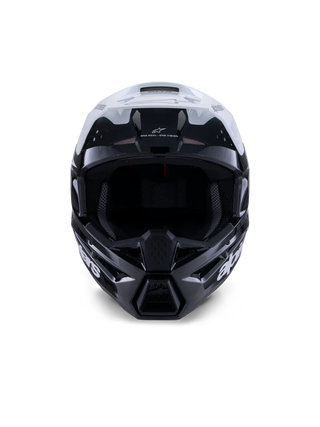 Alpinestars S-M3 Radium Helmet ECE 22.06 Black White Gray Glossy