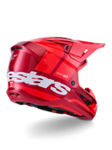 Alpinestars S-M7 Solid Helmet ECE 22.06 Red Gloss