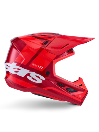Alpinestars S-M7 Solid Helmet ECE 22.06 Red Gloss
