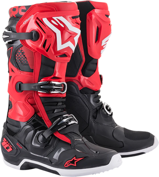 ALPINESTARS Tech 10 Boots - Black/Red