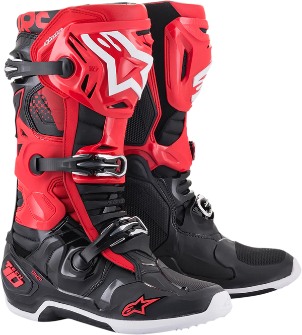 ALPINESTARS Tech 10 Boots - Black/Red