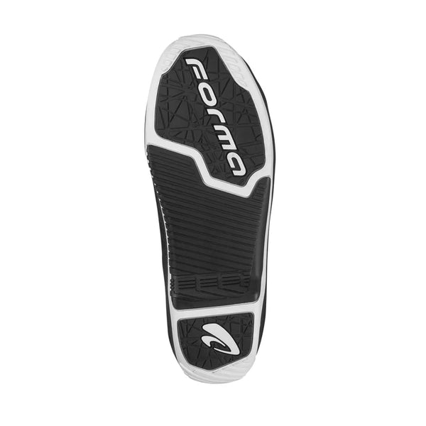 Forma Pilot Motorcycle Boots – Black/White