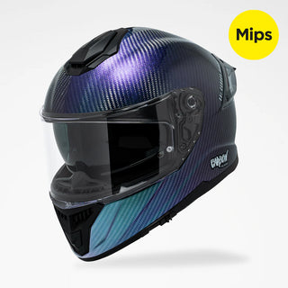 Voss 991 Stardust Carbon Fiber Full Face Helmet