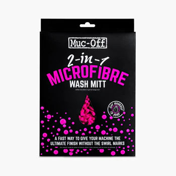 MUC OFF 2-in-1 Microfibre Wash Mitt