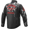 Alpinestars Venture R Enduro Jacket Gray Camo / Red Fluo