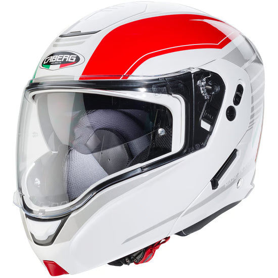CABERG Helmet Horus Tribute White / Red