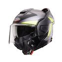 Caberg Trip Lunar Modular Helmet Grey Yellow Matt