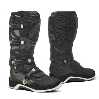 Forma Pilot Motorcycle Boots – Black/Anthracite