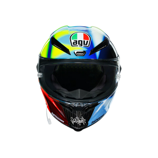AGV PISTA GP RR SOLELUNA 2021 - MOTORBIKE FULL FACE HELMET E2206 DOT