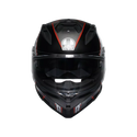 AGV K7 MPLK KYBER MATT BLACK/RED - MOTORBIKE FULL FACE HELMET E2206