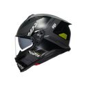 AGV K7 MPLK KYBER MATT GREY/YELLOW FLUO - MOTORBIKE FULL FACE HELMET E2206
