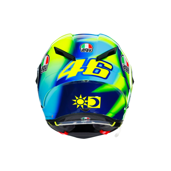 AGV PISTA GP RR SOLELUNA 2021 - MOTORBIKE FULL FACE HELMET E2206 DOT