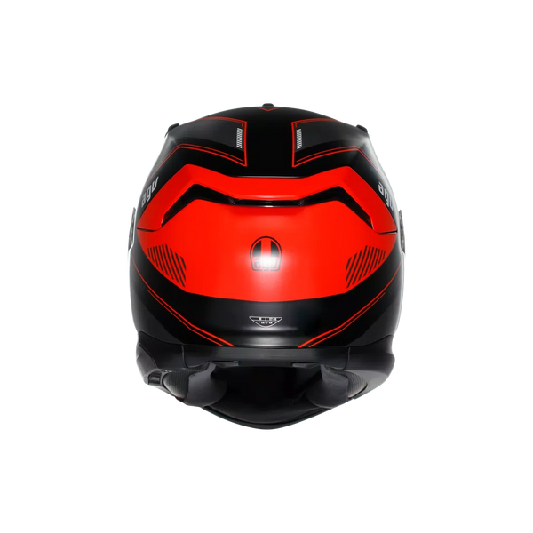 AGV K7 MPLK KYBER MATT BLACK/RED - MOTORBIKE FULL FACE HELMET E2206