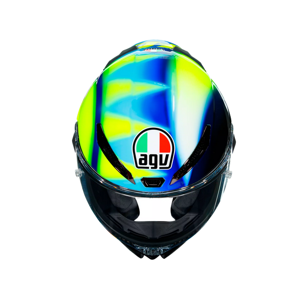 AGV PISTA GP RR SOLELUNA 2021 - MOTORBIKE FULL FACE HELMET E2206 DOT