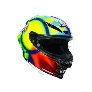 AGV PISTA GP RR SOLELUNA 2021 - MOTORBIKE FULL FACE HELMET E2206 DOT