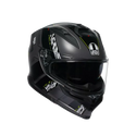 AGV K7 MPLK KYBER MATT GREY/YELLOW FLUO - MOTORBIKE FULL FACE HELMET E2206
